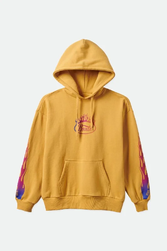 Parsons Flame Women's Hoodie - Bright Gold