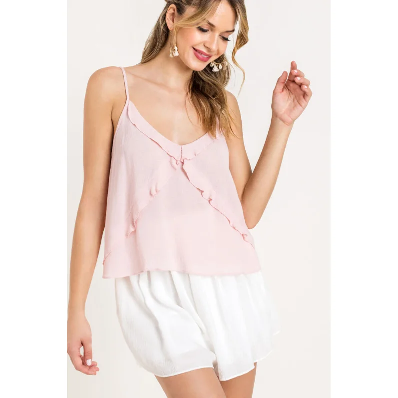 Ruffle Cami Top