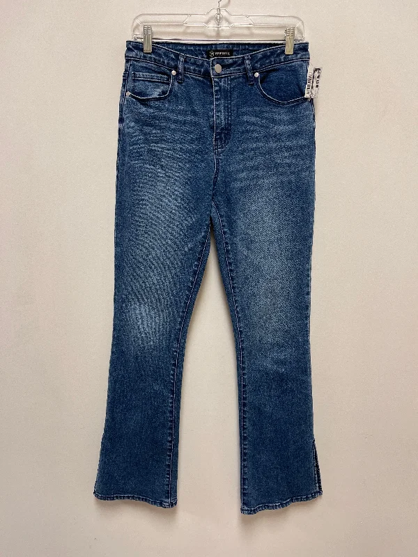 Jeans Flared By Versona In Blue, Size: 6