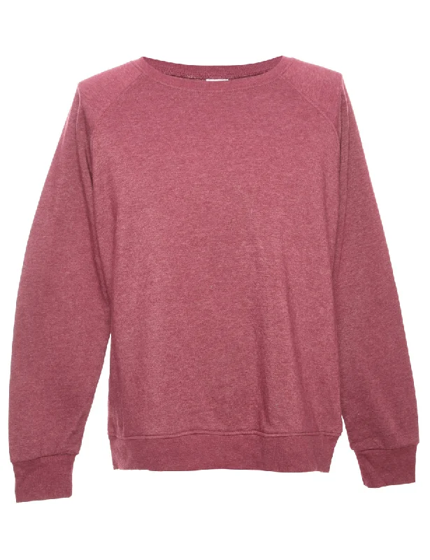 Plain Sweatshirt - L