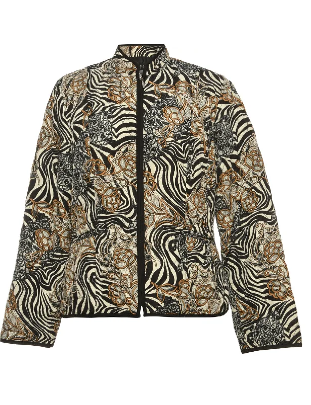 Printed Jacket - L