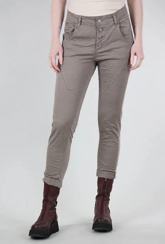 Four-Button F/W Signature Pant, Taupe