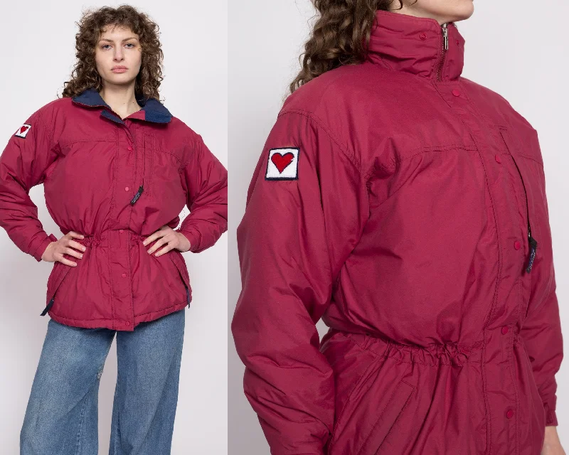 90s Y2K Patagonia Drawstring Waist Puffer Ski Jacket - Women's Small