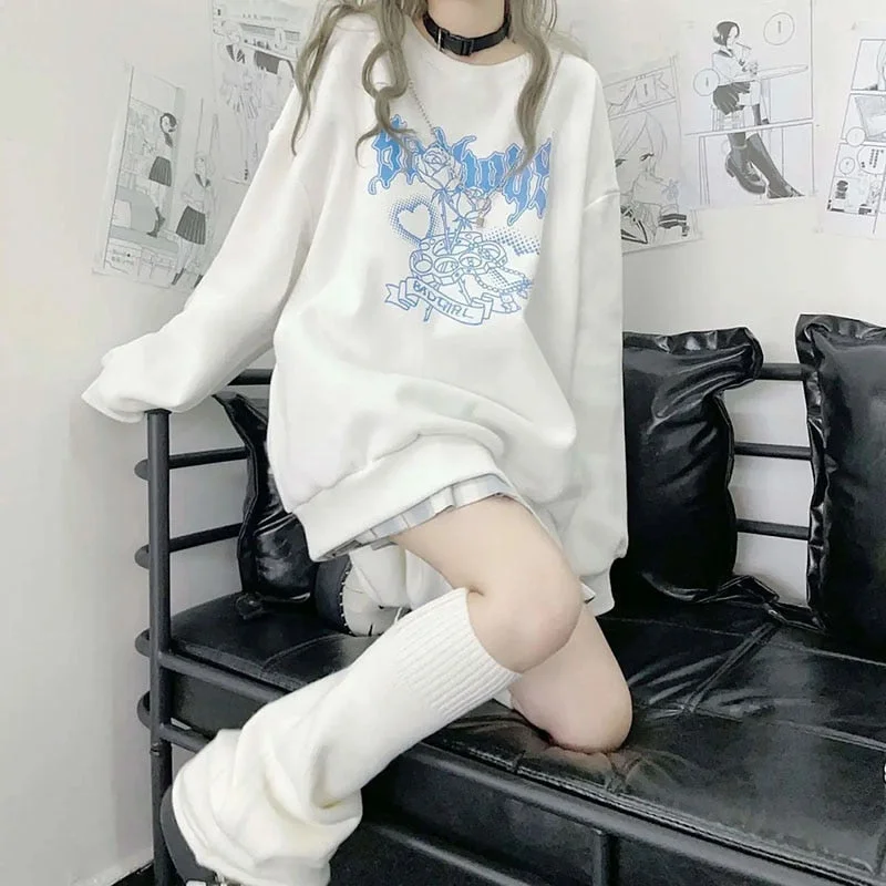 Bad Girl White Sweater