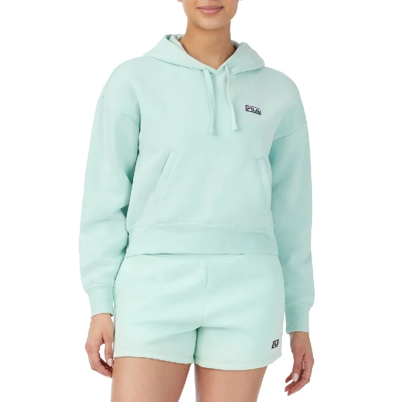 Fila Women's Marina Fleece Hoodie Green Size X-Small - XS