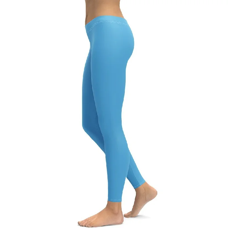 Azure Blue Leggings