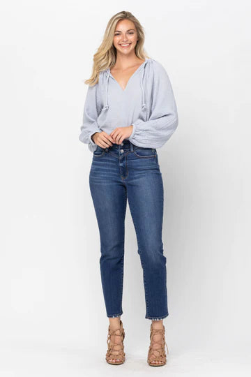 Judy Blue High Waist Front Yoke Slim Fit Jeans