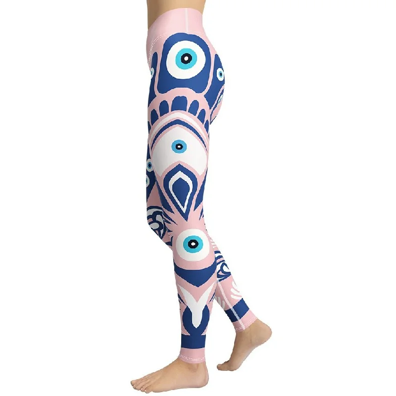 Eye Symbol Yoga Leggings