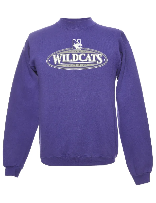 Puma Wildcats Purple Sports Sweatshirt - M