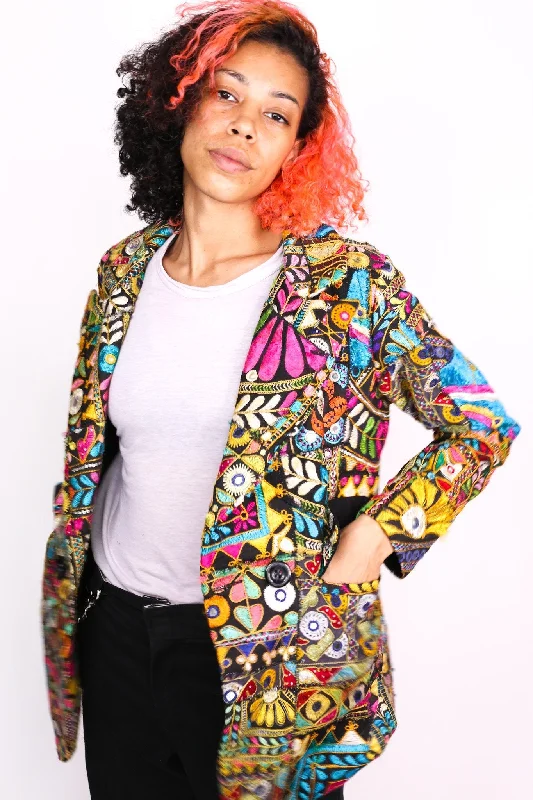 EMBROIDERED PATCHWORK JACKET FRIDA