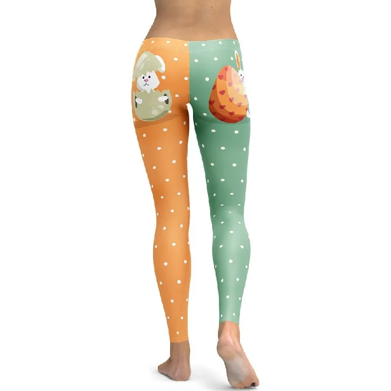 Cute Easter Bunnies Leggings