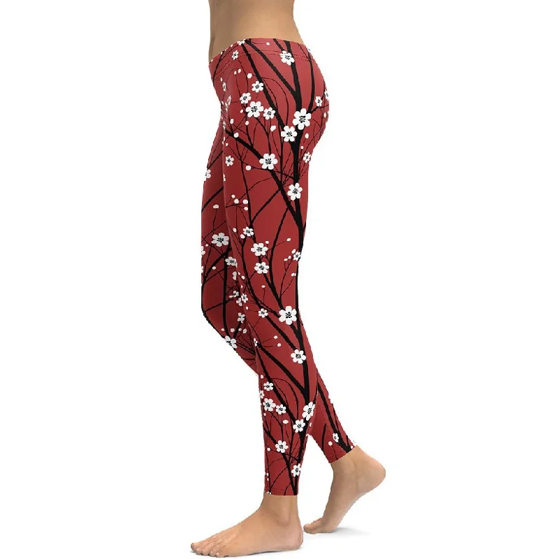 Cherry Tree Leggings