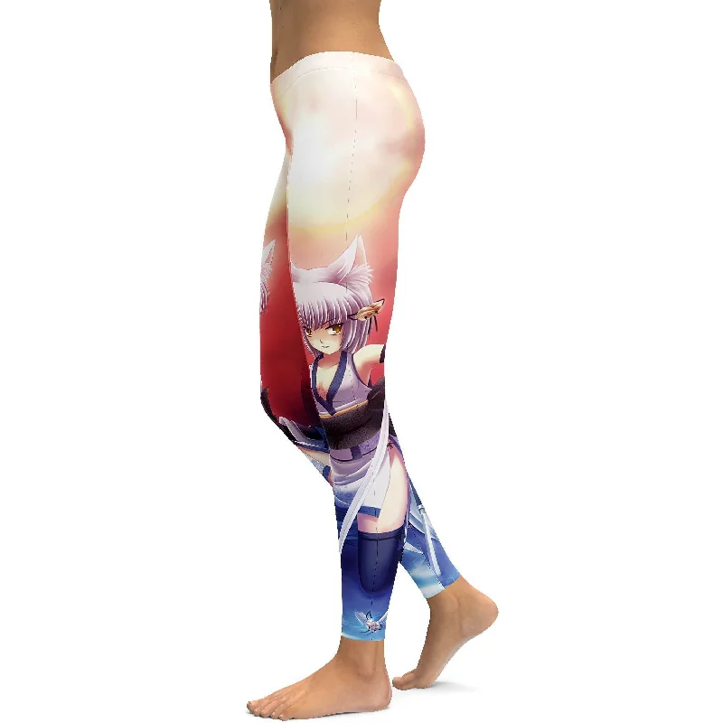 Samurai Anime Leggings