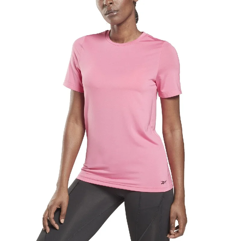 Reebok Women's Speedwick T-Shirt Pink Size X-Small - XS