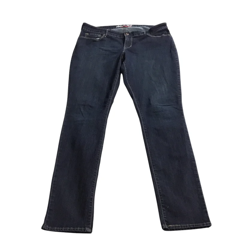 Jeans Boot Cut By Levis In Blue Denim, Size: 14