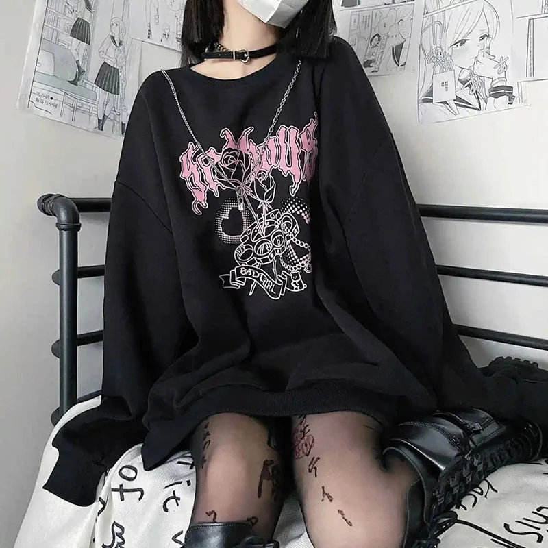 Bad Girl Pastel Goth Sweater