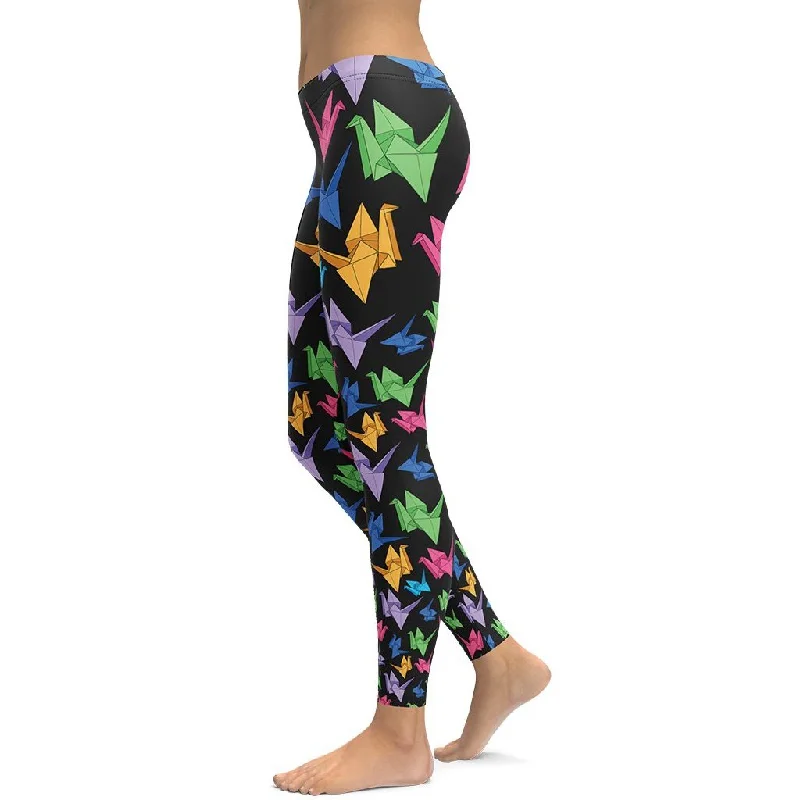 Origami Love Leggings