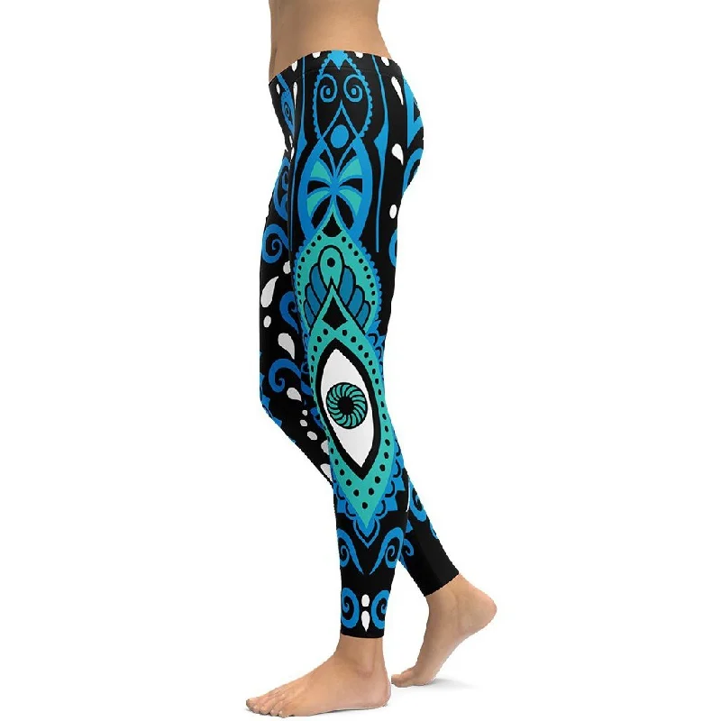 Hamsa Eye Leggings