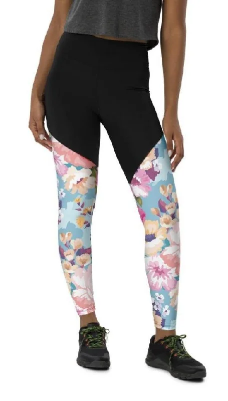 Flower Power Compression Leggings