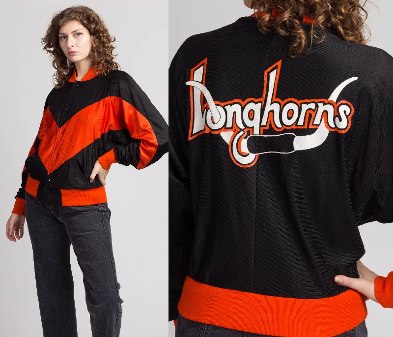 70s 80s Texas Longhorns Track Jacket - Men's Small