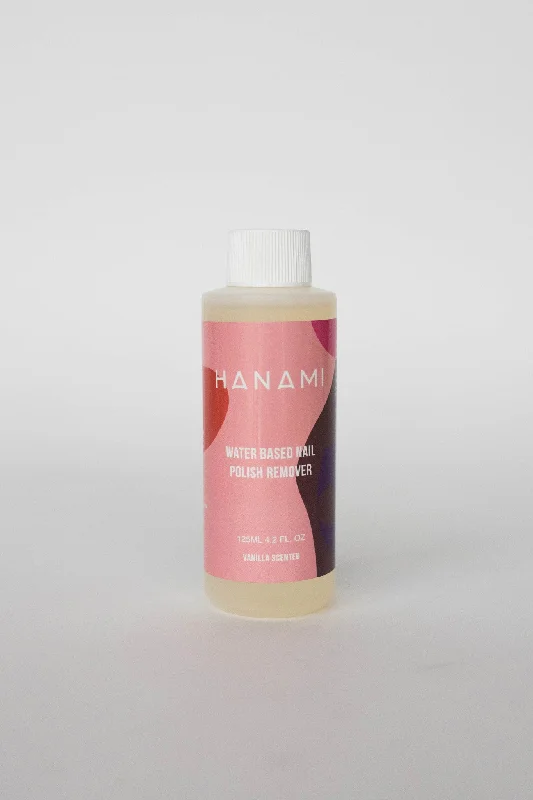 HANAMI Water Based Nail Polish Remover 125ml (French Vanilla)