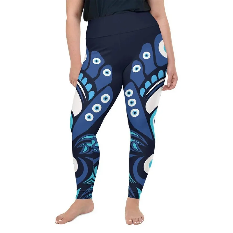 Blue Eye Plus Size Leggings