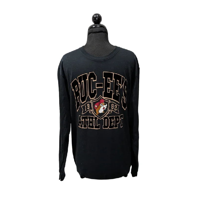 Buc-ee's Black Athletic Department Long Sleeved Shirt