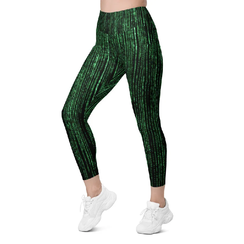 Matrix Inspired Leggings with Pockets