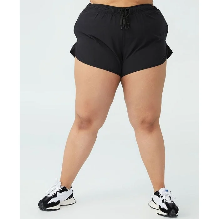 COTTON ON Women's Lifestyle Move Jogger Shorts Black Size 14W