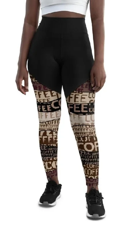 Coffee Compression Leggings